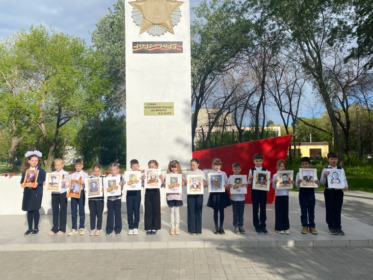 Митинг, посвященный 80-летию со Дня Победы в Великой Отечественной войне.